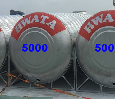 BỒN ƯỚC INOX HWATA 5000 LÍT NẰM