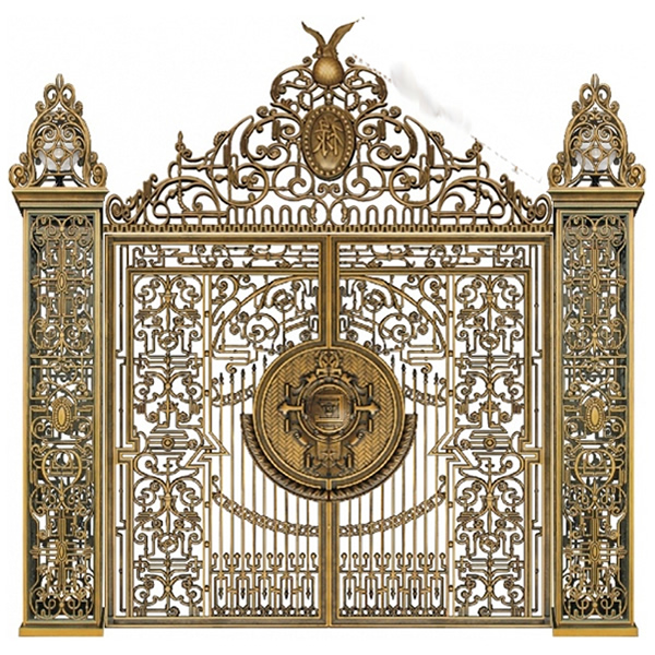 Giá Cổng Nhôm Đúc Đẹp - AZCO mẫu cửa cổng biệt thự hợp kim đúc