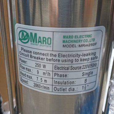 Máy bơm nước thải 250w có phao Maro